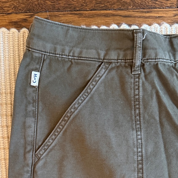 WORN ONCE Citizens of Humanity Marcelle Olive Green Cargo Utility Pants - Picture 7 of 13